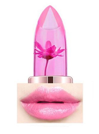 YABINA Cosmetics Long Lasting Lipstick Translucent Moisturize Jelly Lipstick Lip Gloss Lip Balm (Grape)