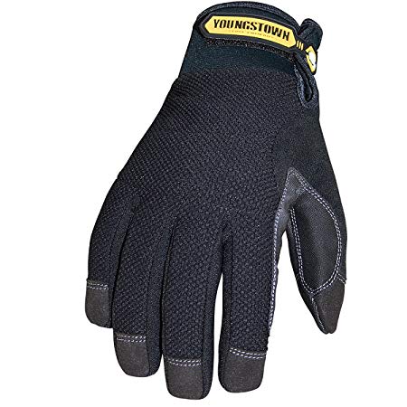 Youngstown Glove 03-3450-80-L Waterproof Winter Plus Performance Glove Large Black