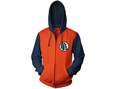 Ripple Junction Dragon Ball Z Kame Symbol Adult Zip Hoody