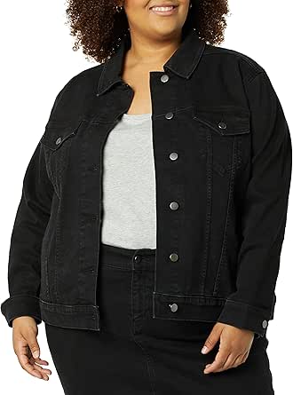 Amazon Essentials Women's Jean Jacket (Available in Plus Size)