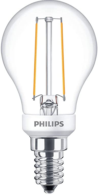 Philips Classic LED P45 2.7W SES Clear Very Warm White Dimmable