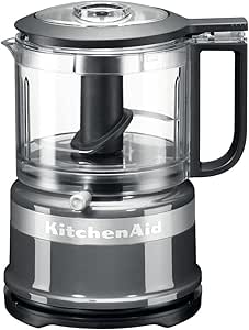 KitchenAid Contour 5KFC3516BCU - Mini hachoir, argent