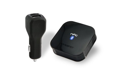 HomeSpot NFC-enabled Bluetooth Audio Receiver for Car Audio