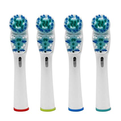 Toothbrush Replacement Heads Refill Compatible with Oral-B Electric Toothbrush Vitality Dual Clean Pro 500 1000 1500 3000 5000 6000 7000 7500 8000