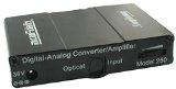 Digital-to-Analog Converter and 80 Watt Stereo Amplifier Model 250 Black