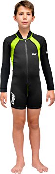Cressi KIDS SWIMSUIT, 1.5mm Neoprene Suit Boys and Girls 2, 3, 4, 5, 6, 7 years - Cressi: Quality since 1946
