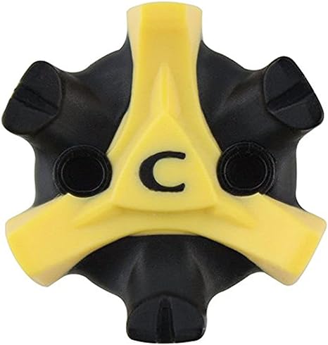 Champ Scorpion Stinger Tri-Lock Golf Cleats - Black/Yellow