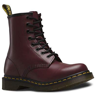 Dr. Marten's Women's 1460 8-Eye Patent Leather Boots, Cherry Red Rouge Smooth, 9 F(M) UK / 11 B(M) US Women / 10 D(M) US Men