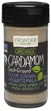 Frontier Natural Products Cardamom, Og, Ground, 2.08-Ounce