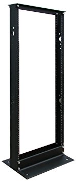 Tripp Lite 25U 2-Post Open Frame Rack, Network Equipment Rack, 800 lb. Capacity (SR2POST25)