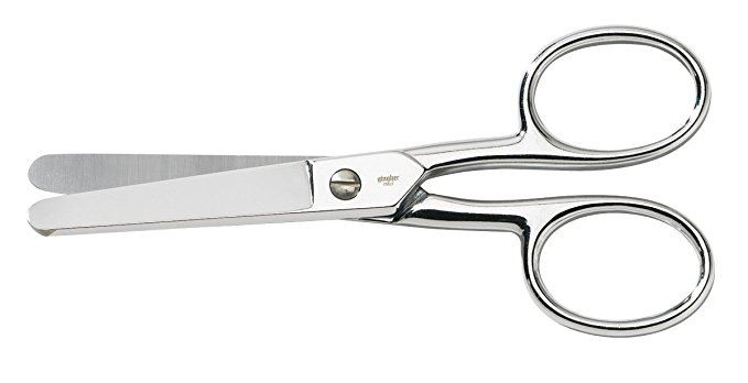 Gingher 220070-1002 Rounded Large Handle Pocket Scissors, 6-Inch, Industrial Pack