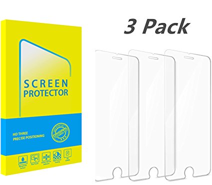 [3-Pack] iPhone 8 Plus Screen Protector ,Protectify iPhone 7 Plus Tempered Glass Screen Protector Only for Apple iphone 7 Plus [Not for iPhone 6 plus/6S Plus]