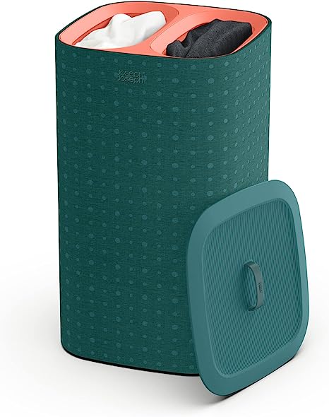 Joseph Joseph Tota Pop 60-litre Laundry Hamper Separation Basket with Lid