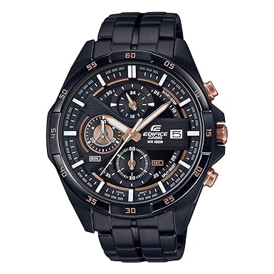 Casio Edifice Chronograph Black Dial Men's Watch EFR-556DC-1AVUDF(EX493)