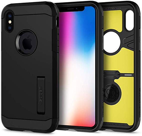 Spigen Tough Armor XP Works with Apple iPhone Xs Case (2018) / iPhone X Case (2017) - Black