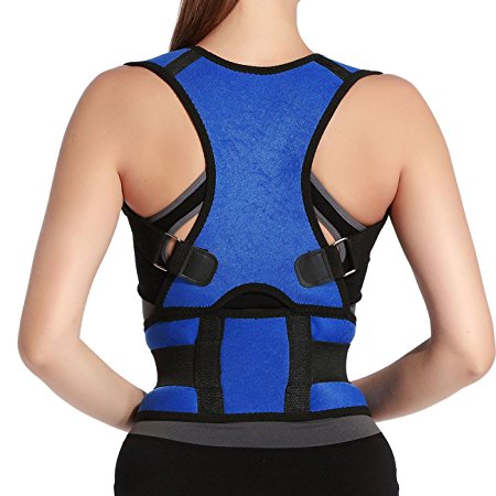 Unisex Adjustable Posture Correction Kyphosis Clavicle Brace Comfortable Correct Shoulder Posture Support Strap