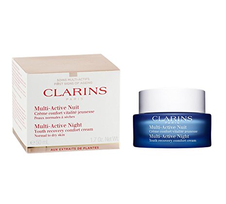 CLARINS Multi-Active Night Youth Recovery Comfort Cream, 1.7 Ounce