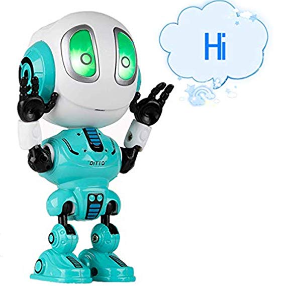 ALLCELE Fun Recording Talking Robot for Boys little Kids toys,Education Toys For Toddlers Kids Birthday Presents Gifts for 3-12 Year Old Boys Toy Age 3-12