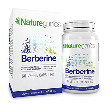Berberine - 500MG Best Selling Cardiovascular Support, Helps Maintain Healthy Blood Sugar Levels. 60 Veggie Caps
