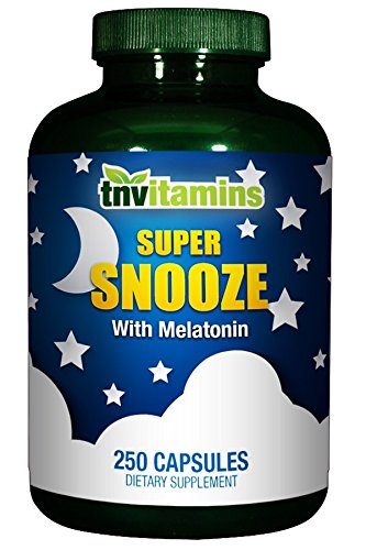 Super Snooze - Sleep Support Formula with Melatonin* - 250 Capsules