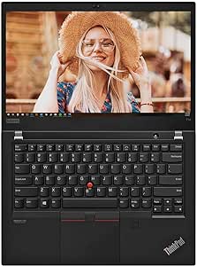 Lenovo ThinkPad T14 14" FHD Laptop - AMD Ryzen 5 Pro 4650U, 16GB RAM, 512GB SSD, Windows 10 Pro - Black (20UDS17U00) (Renewed)