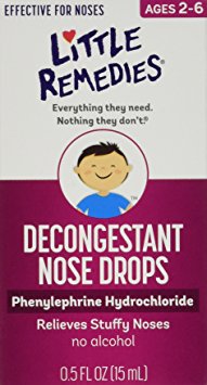 Little Remedies - Decongestant Nose Drops For Noses - 0.5 oz