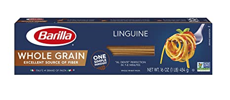 Barilla Whole Grain Pasta, Linguine, 16 oz