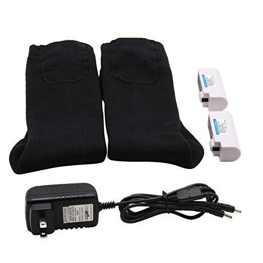Rechargeable Battery Heated Socks Kit for Chronically Cold Feet for Women and Men