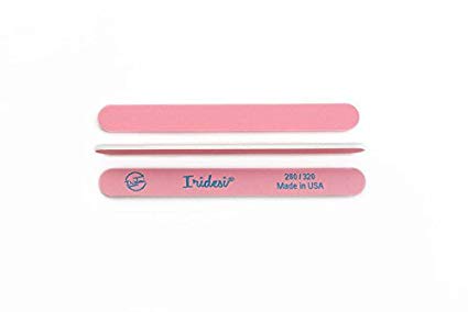 Nail Files and Buffers Premium Pink Light Pink 280 320 Washable Emery Boards 7 Inches Long 12 Pack