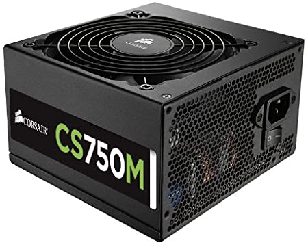 CORSAIR CSM Series, CS750M, 750 Watt, 80  Gold Certified, Semi Modular Power Supply