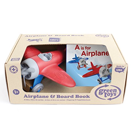 Green Toys Airplane & Board Book