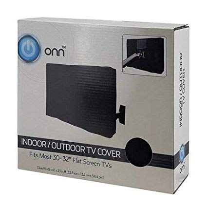 Indoor/Outdoor TV Cover Fits Most 30"-32" Flat Screens