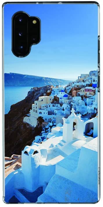 LOOKSEVEN Beautiful Scenery Aegean Sea White House Silicone TPU Gel Rubber Back Case for Samsung Galaxy S7 Edge