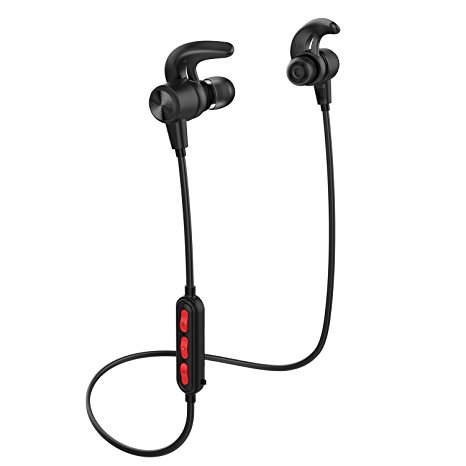 [Valentine's Day Offer]Origem Bluetooth Headphones Wireless Earbuds Runner Headset Sport Earphones with Mic and Sweatproof for Running, Gym, Exercise and Workout (Black)