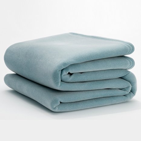 Vellux Original Twin  Blanket, Wedgewood Blue