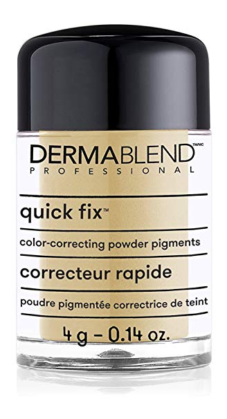 Dermablend Quick-Fix Color Correcting Powder Pigments, Color Corrector Makeup Concealer for Imperfections, 0.14oz
