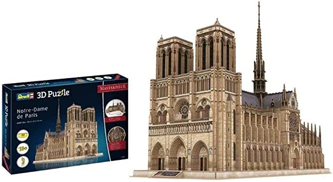 Revell 00190 Notre-Dame de Paris - Masterpiece Edition 3D Puzzle