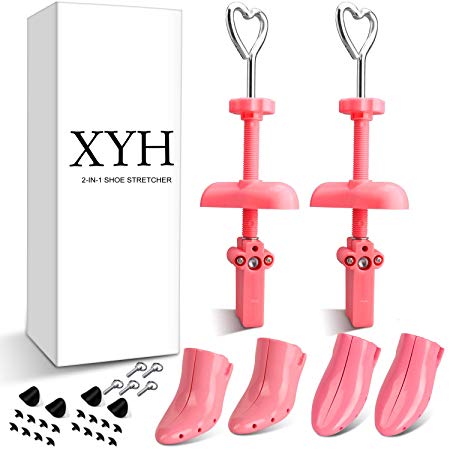 XYH 2 in 1 Shoe Stretcher Women,Upgrade 2nd generation shoe stretchers Adjustment Width and Length for Women