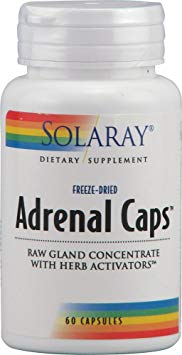 Solaray Adrenal Caps 60 Capsules (Pack of 2)