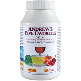 Andrew's Five Favorites 60 Capsules