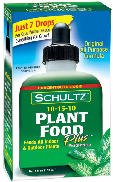 Schultz All Purpose 10-15-10 Plant Food Plus, 4-Ounce