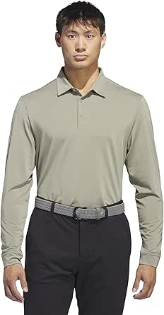 adidas Men's Core Long Sleeve Golf Polo Shirt