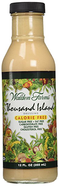Walden Farms, Dressing, Thousand Island, Calorie Free, Fat Free, 12 oz