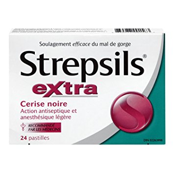 Strepsils Extra - Black Cherry  24 Count