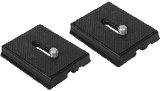 Quick Shoe Plate With 14-Inch Camera Screw and Pin for Alloy Ball Head VANGUARD SBH-250 - SET OF 2