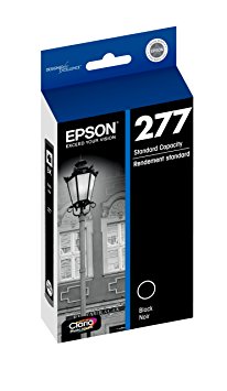 Epson T277120 Epson Claria Photo HD 277 Standard-capacity Black Ink Cartridge (T277120) Ink