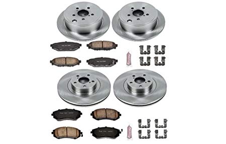 Autospecialty (KOE4077) Daily Driver OE Brake Kit, Front and Rear