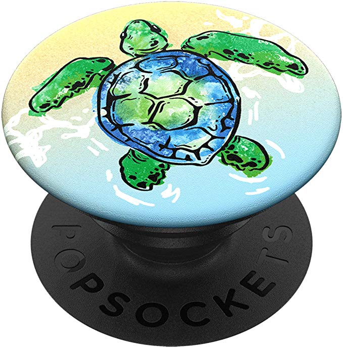 PopSockets PopGrip: Swappable Grip for Phones & Tablets - Tortuga