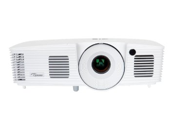 Optoma EH341 Full 3D 1080p 3500 Lumen DLP Multimedia Projector with MHL Enabled HDMI Port, 20,000:1 Contrast Ratio and 8,000 Hour Lamp Life