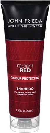 John Frieda Radiant Red Colour Protecting Shampoo, 8.45 Ounces (Pack of 2)